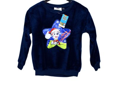 Kinderpullover Weihnachtspullover Paw Patrol Teddyfleecepullover Nickelodeon