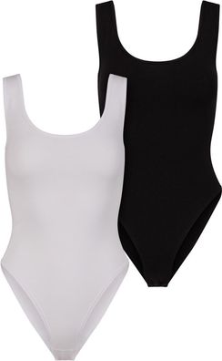 Urban Classics Damen Ladies Organic Tank Body 2-Pack TB6172A