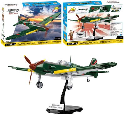 COBI 5740 Historical Collection WW2 Kawasaki Ki-61-I Hien ´Tony´ Kampfflugzeug