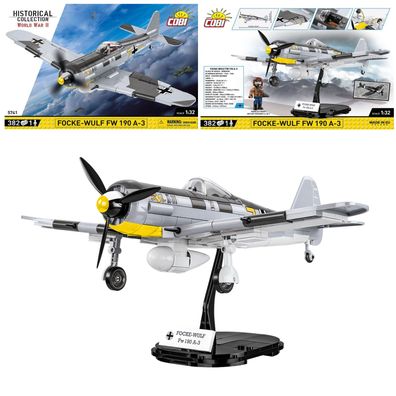 COBI 5741 Historical Collection WW2 Focke-Wulf FW 190-A3 Jagdflugzeug