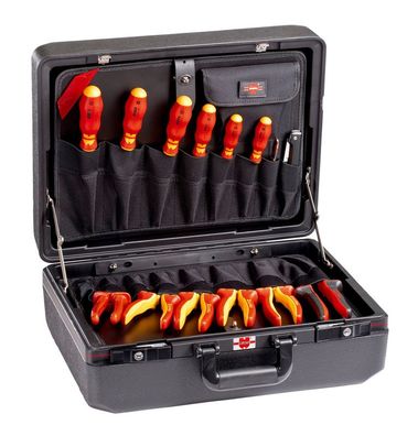 Werkzeugsortiment/-set Elektro WZG-SORT-EL-UNI-KOFFR-38TLG