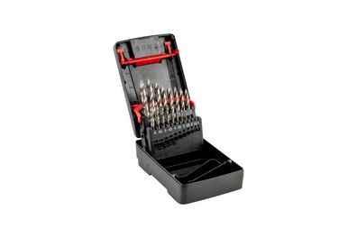 Spiralbohrer Metall Sortiment/Set BO-MET-SET-HSS-DIN338-SMARTSTEP-(D1-10)