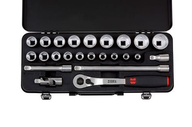 Steckschlüssel 1/2 Zoll Sortiment/Set Steshsl-sort-1/2zo-aus6kt-24tlg