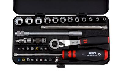 Steckschlüssel 1/4 Zoll Sortiment/Set Steshsl-sort-1/4zo-multi-34tlg