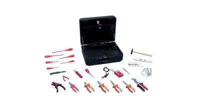 Werkzeugsortiment/-set Elektro WZG-SORT-EL-STANDARD-KOFFR-31TLG