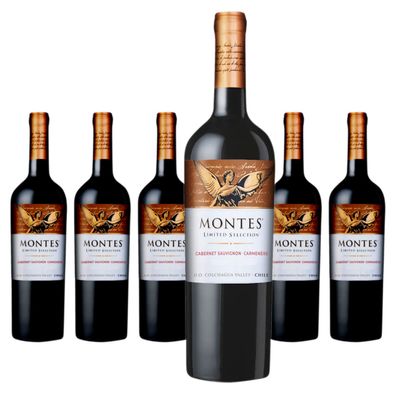 6 x Montes Limited Selection Cabernet Sauvignon Carmenère – 2022