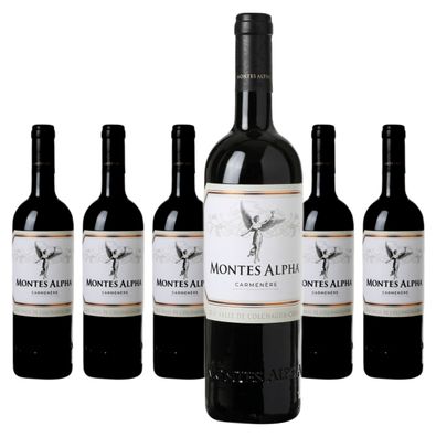 6 x Montes Alpha Carmenère – 2021