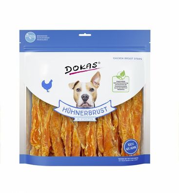 DOKAS - Hühnerbrust in Streifen 4er Pack (4 x 900g)