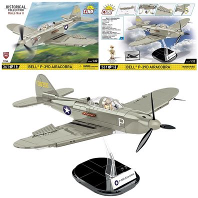 COBI 5746 Historical Collection WW2 Bell P-39D Airacobra Kampfflugzeug