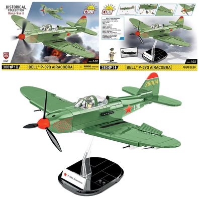 COBI 5747 Historical Collection WW2 Bell P-39Q Airacobra Jagdflugzeug