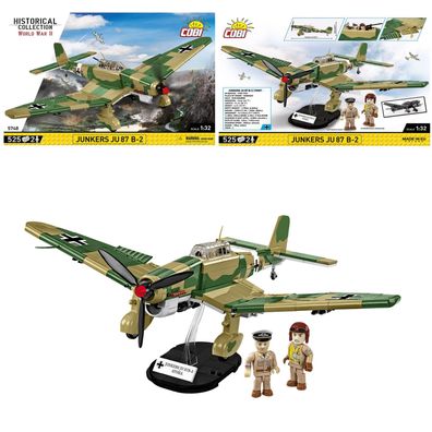 COBI 5748 Historical Collection WW2 Junkers Ju 87 B-2 Sturzkampfbomber