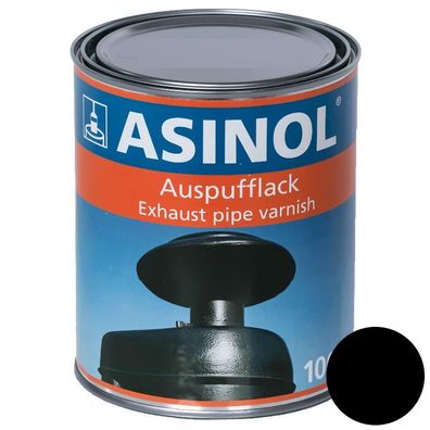 ASINOL Auspufflack Schwarz 800° - Matt