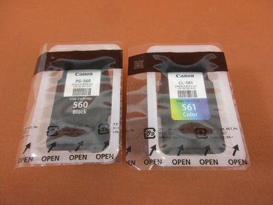 Original Canon PG-560/CL-561 Verschweißt , ruckerpatrone, anon ink cartridge