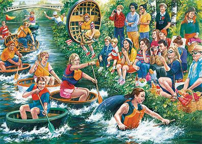 Die Coracle Regatta