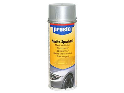 PRESTO Spritzspachtel Acryl, mehrschicht 400 ml Spraydose, grau