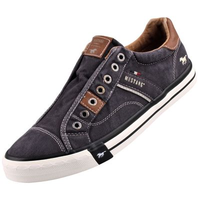 Mustang Herren Canvas Sneaker Schwarz 4072404/9