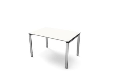 Kerkmann Schreibtisch Form 5 120x80x68-82 cm Vierfuß-Gestell höhenverstellbar