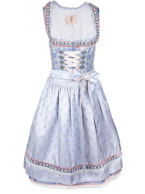 Krüger Dirndl Juliette 60er Länge hellblau