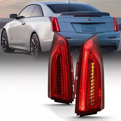 Cadillac ATS Satz LED Rückleuchten rot klar 13 - 18 2013 2018 Blinker gelb 2015