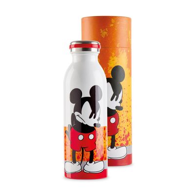 Gilde Thermoflasche, "Mickey I am", Edelstahl, rot, , H. 21,5 cm, D. 6,5 cm 81329