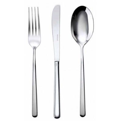 Sambonet Linear Edelstahl versilbert Dessertbesteck 13tlg S0025-S00014-52713-87