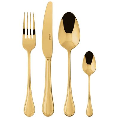 Sambonet Royal Edelstahl/PVD Gold Besteck 24tlg. Vh. S0199-S00017-S0037 52763G81