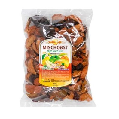 Obst Mischobst Mischung aus getrocknetem Obst 400 g