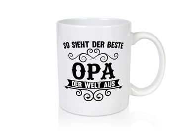 Der Beste Opa | Großvater | Enkel | Beste Opa - Tasse Weiß