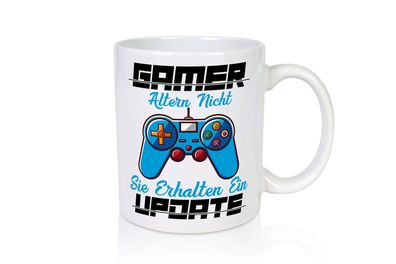 Games altern nicht | Geburtstag | Zocker | Gaming - Tasse Weiß