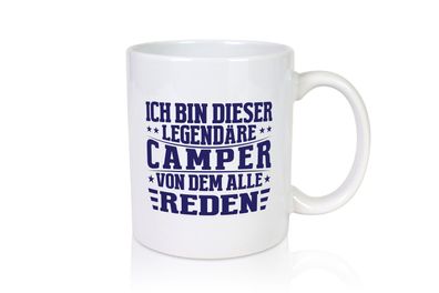 Legendäre Camper von dem Alle reden | Sterne - Tasse Weiß
