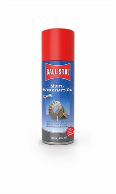 Ballistol 22950 Multi-Werkstatt-Öl Spray, 200 ml