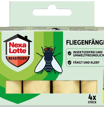 NEXA LOTTE® Fliegenfänger, 4 Stück