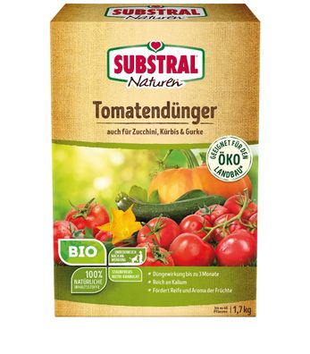 SUBSTRAL® Naturen® Tomatendünger BIO, 1,7 kg