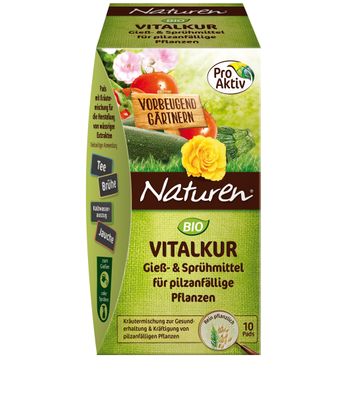 SUBSTRAL® Naturen® BIO Vitalkur Gießmittel für pilzanfällige Pflanzen, 10 Stück