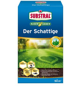 SUBSTRAL® Der Schattige Rasensamen, 1 kg