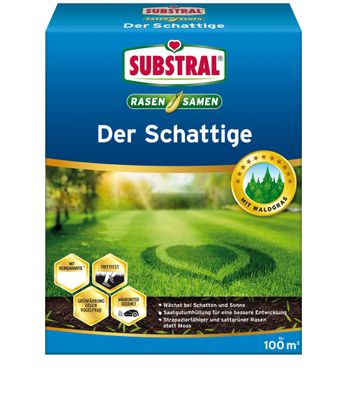 SUBSTRAL® Der Schattige Rasensamen, 2 kg