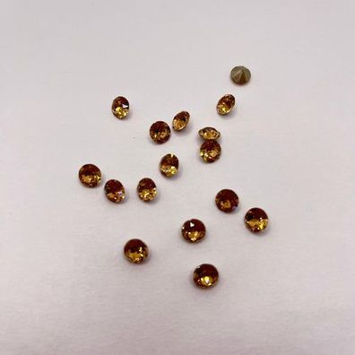 Swarovski® Chaton Light Colorado Topaz SS29