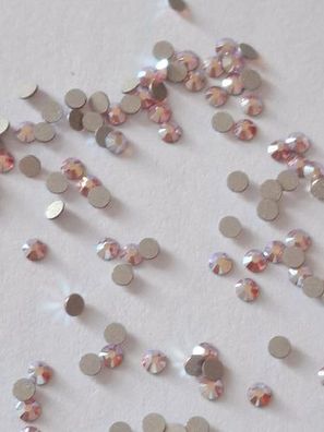 Swarovski® Flatback Rund Light Rose Aurore Boreale SS5
