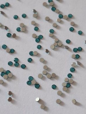 Swarovski® Flatback Rund Blue Zircon SS5