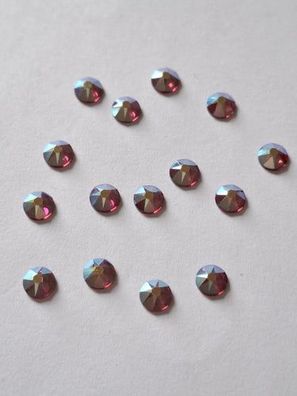 Swarovski® Flatback Rund Light Siam Shimmer SS20