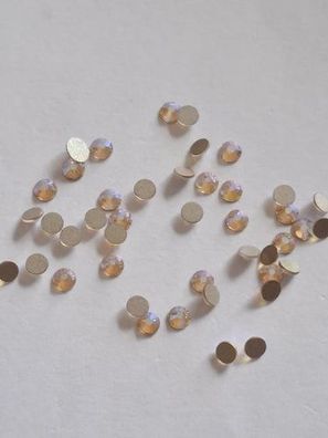 Swarovski® Flatback Rund Silk Shimmer SS9