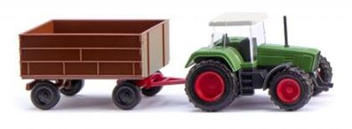 Wiking 096004 - Fendt Favorit mit Anhänger 1:160 (N) NEU in OVP