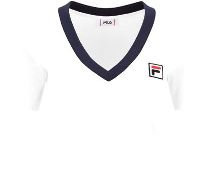 Fila Damen Weste Ludhiana V-Neck Tee