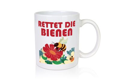 Rettet die Bieten | Bieten | Bienenliebhaber - Tasse Weiß