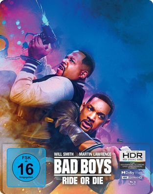 Bad Boys: Ride or Die (Ultra HD Blu-ray & Blu-ray im Steelbook)