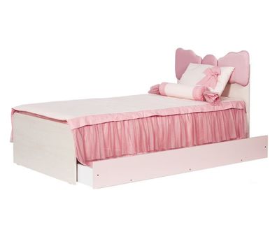 Caploonba Pollina Jugendbett mit Bettkasten/Ausziehbett 100x200 cm