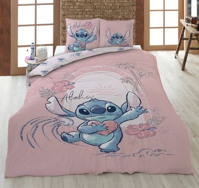 Disney Lilo und Stitch Wende Bettwäsche 2tlg 135 x 200 cm