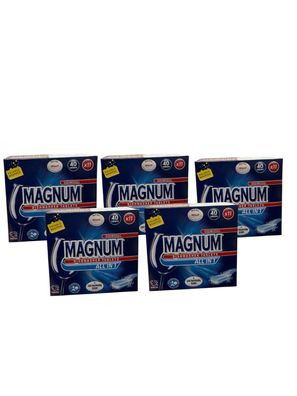 Magnum All In 1 Geschirrspültabs 5x40 Tabs (200 Tabs) – Power X11 Actions (Gr. Klein)