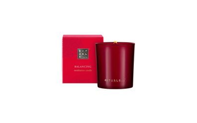 Rituals Duftkerze, Ayurveda Duft, duft Rose & Mandel, 140g, für Entspannung