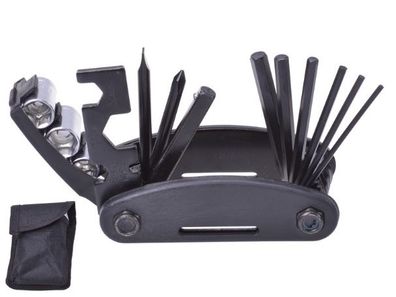 Filmer 44.357 Multitool 15 in 1 mit Gürteltasche